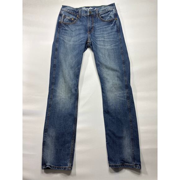 Wrangler Other - Wrangler Retro Men's Slim Straight Leg Blue Denim Jeans - Size 30x34 (30x32)